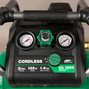 metabo HPT EC36DAQ4 36V MultiVolt 2 Gallon Cordless Air Compressor (Tool Body Only)