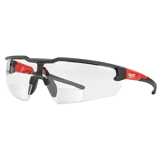 Milwaukee 48-73-2205 Anti Scratch Safety Glasses With +2.00 Magnifying Lenses