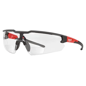 Milwaukee 48-73-2205 Anti Scratch Safety Glasses With +2.00 Magnifying Lenses