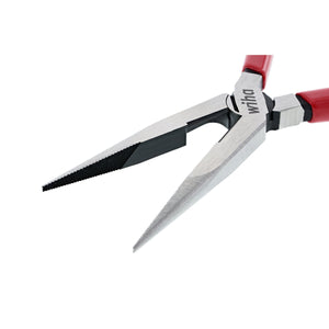 WIHA-32621 Classic Grip Long Nose Pliers w/ Cutters 8"