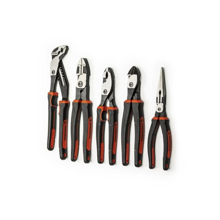 Crescent Z2SET5CG06 5 Piece Z2™ Mixed Dual Material Plier Set