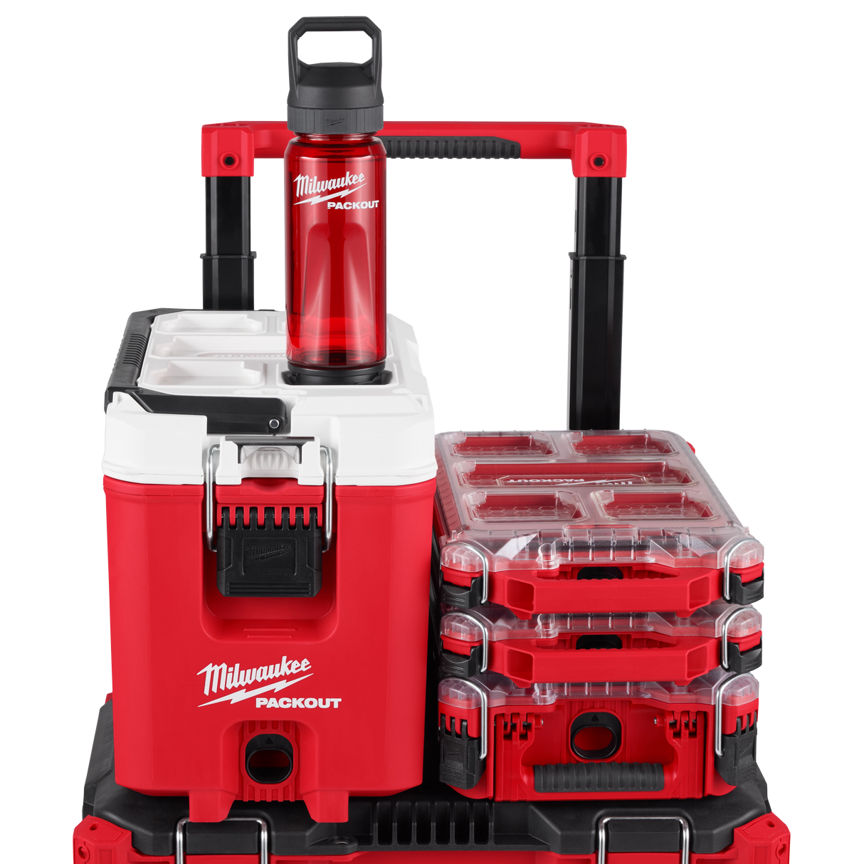 Milwaukee 48-22-8372R 34oz PACKOUT™ Bottle with Chug Lid - Red