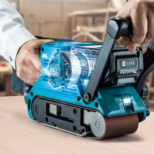 Makita BS001GZ 40Vmax XGT Brushless 3" x 21" Belt Sander