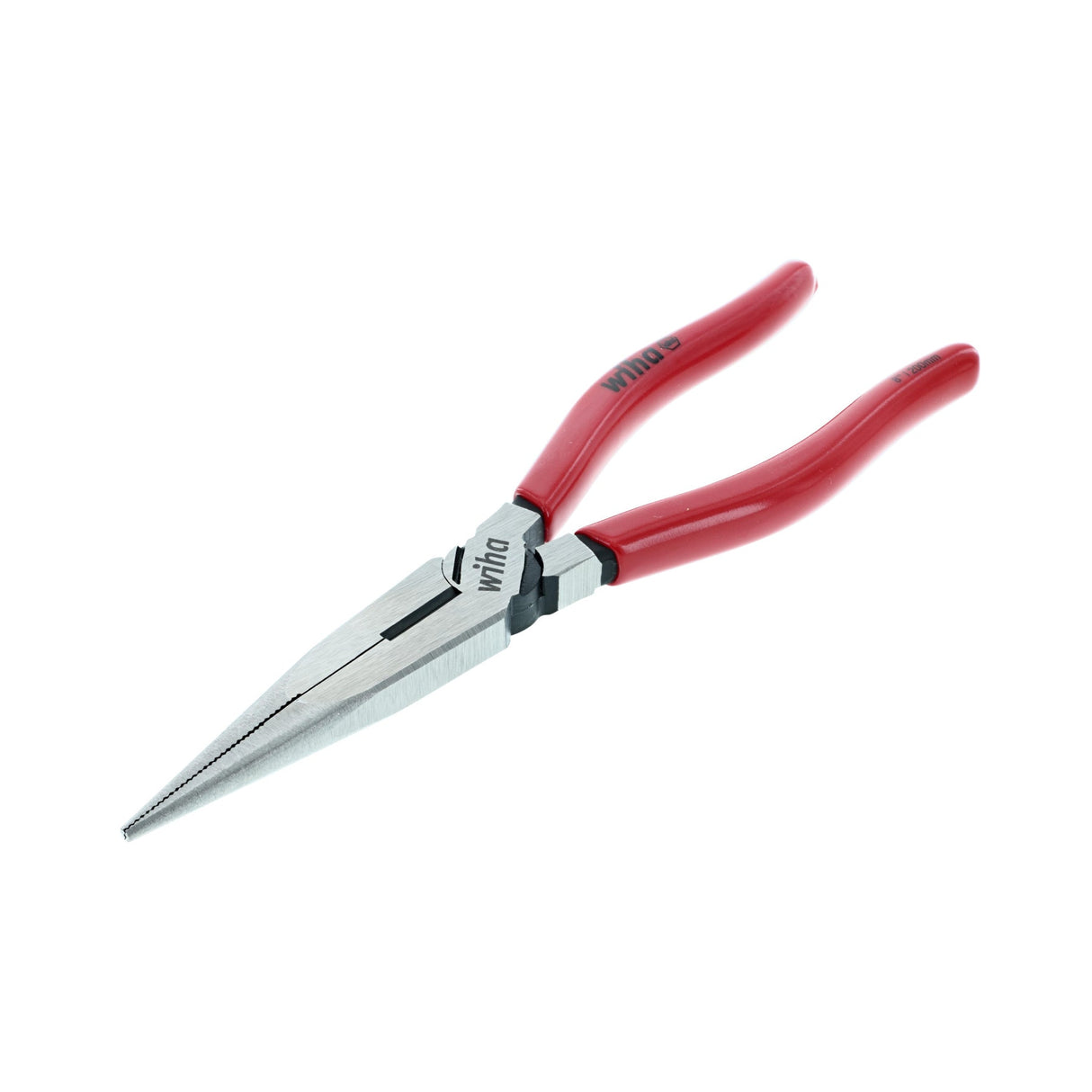 WIHA-32621 Classic Grip Long Nose Pliers w/ Cutters 8"