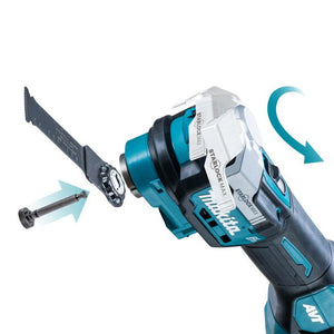 Makita TM001GZ01 40Vmax XGT Brushless Toolless Multi Tool w/AVT - Tool Only