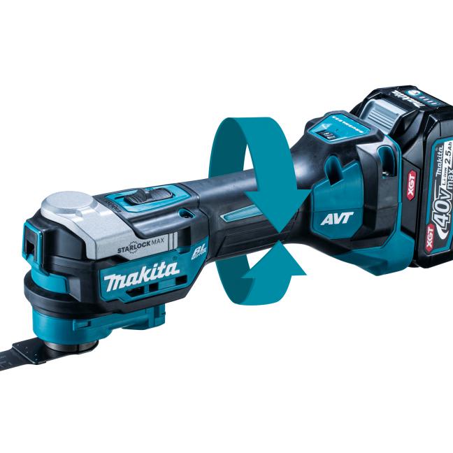 Makita TM001GZ01 40Vmax XGT Brushless Toolless Multi Tool w/AVT - Tool Only