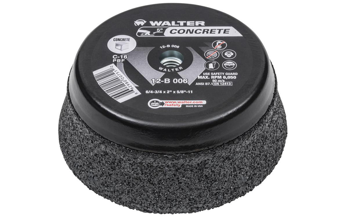 WALTER 12B006 6" Concrete Cup Stone