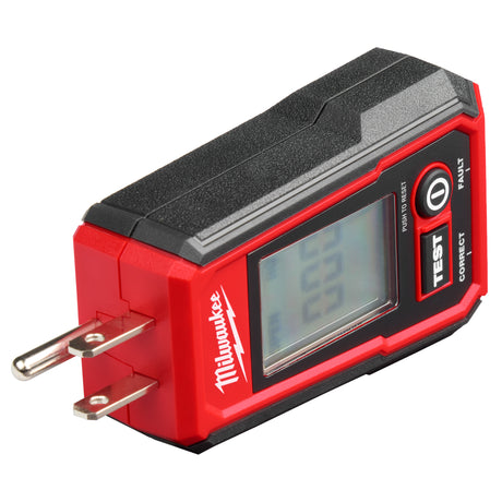 Milwaukee 2224-20 Digital GFCI Receptacle Tester