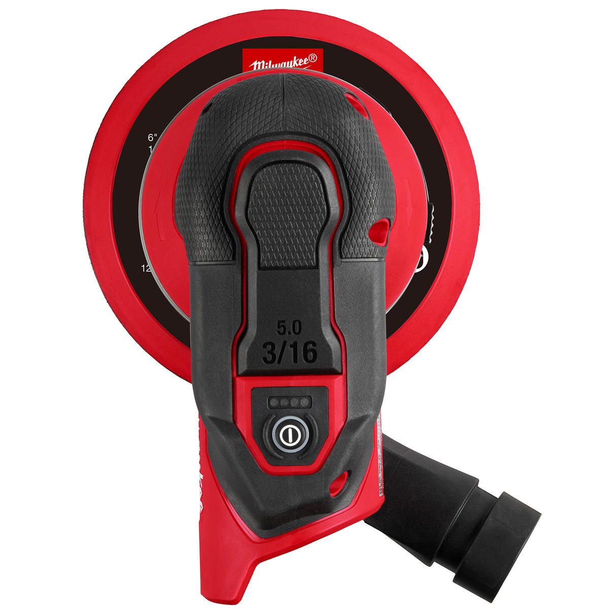 Milwaukee 2585-20 M12™ FUEL™ 6" Random Orbital Sander (3/16")