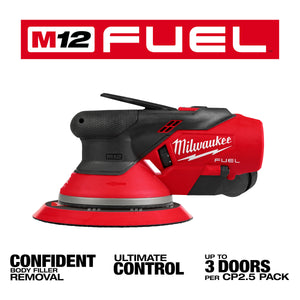 Milwaukee 2585-20 M12™ FUEL™ 6" Random Orbital Sander (3/16")