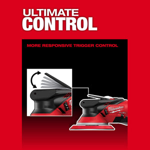 Milwaukee 2585-22 M12™ FUEL™ 6" Random Orbital Sander Kit (3/16")