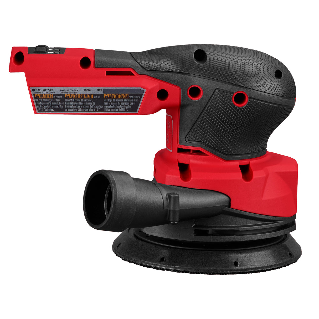 Milwaukee 2837-20 M18­ FUEL™ 5" Random Orbital Sander