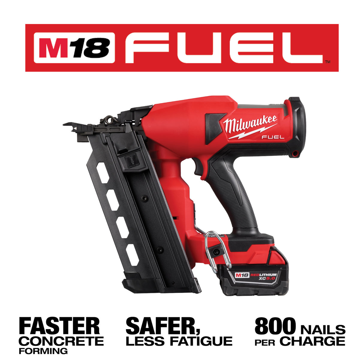 Milwaukee 2844-21 M18 FUEL Duplex Nailer Kit