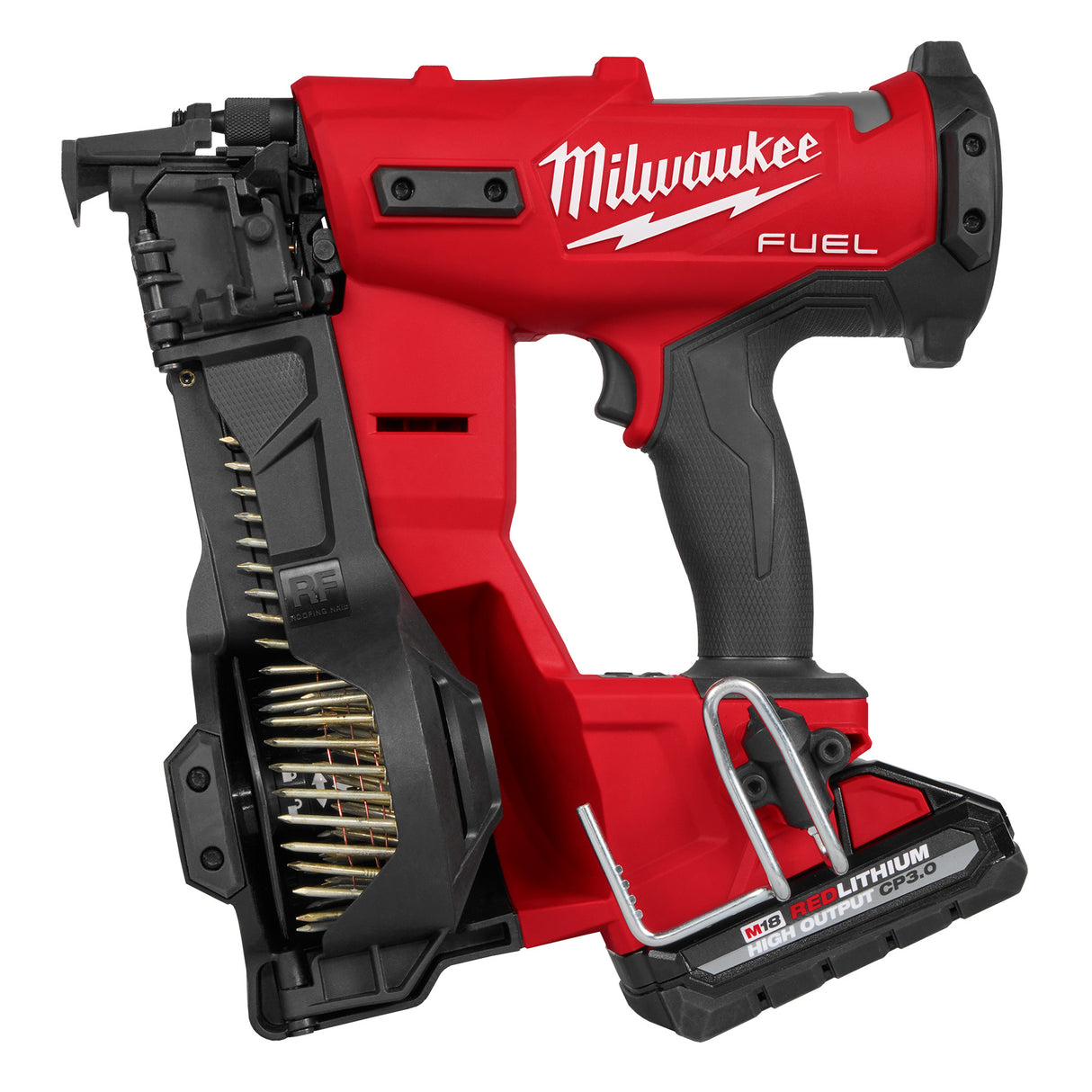 Milwaukee 2909-21 M18 FUEL™ Coil Roofing Nailer Kit