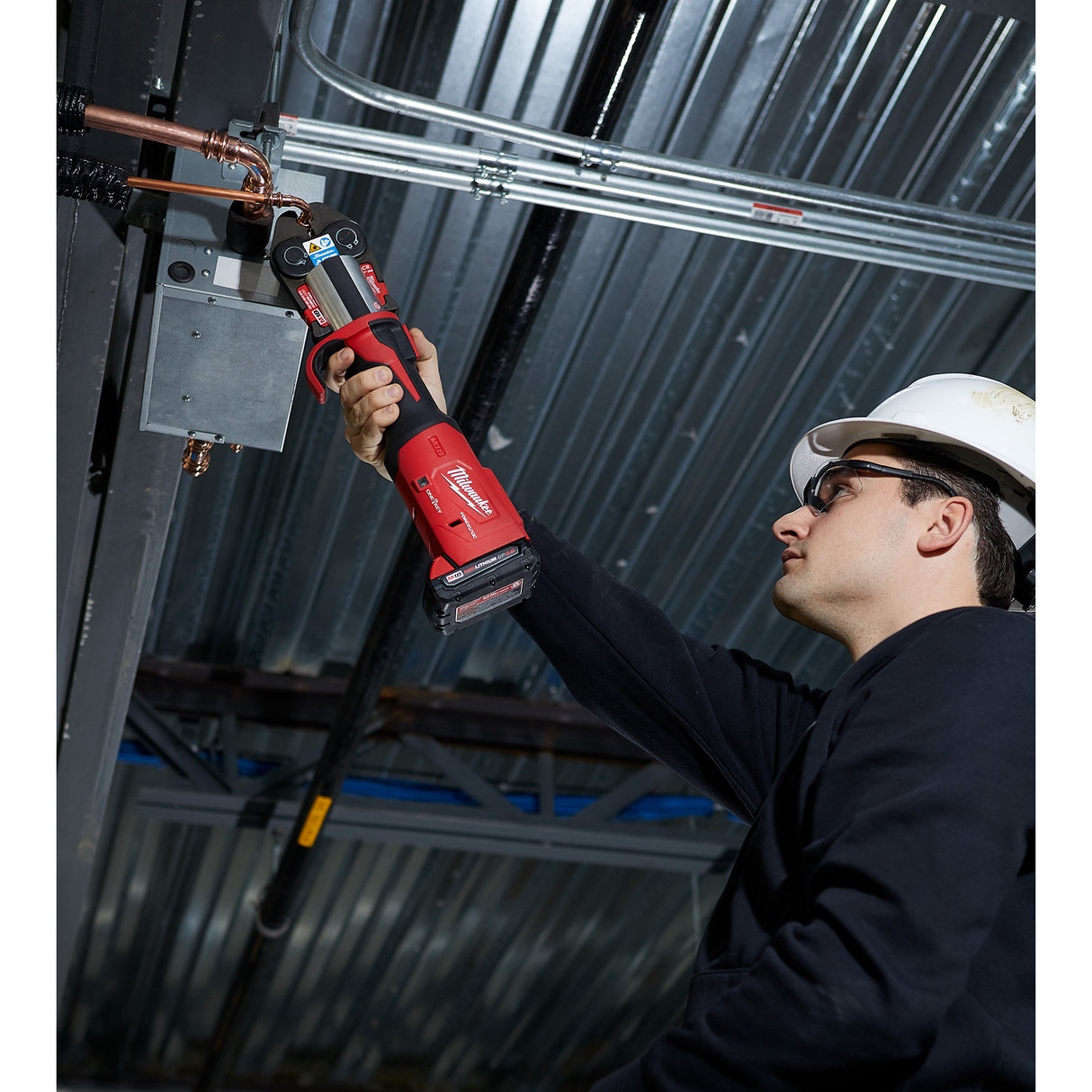 Milwaukee 2922-22M M18™ FORCE LOGIC™ Press Tool Kit w/ ONE-KEY™ with 1/4"-7/8" Streamline™ ACR Jaws