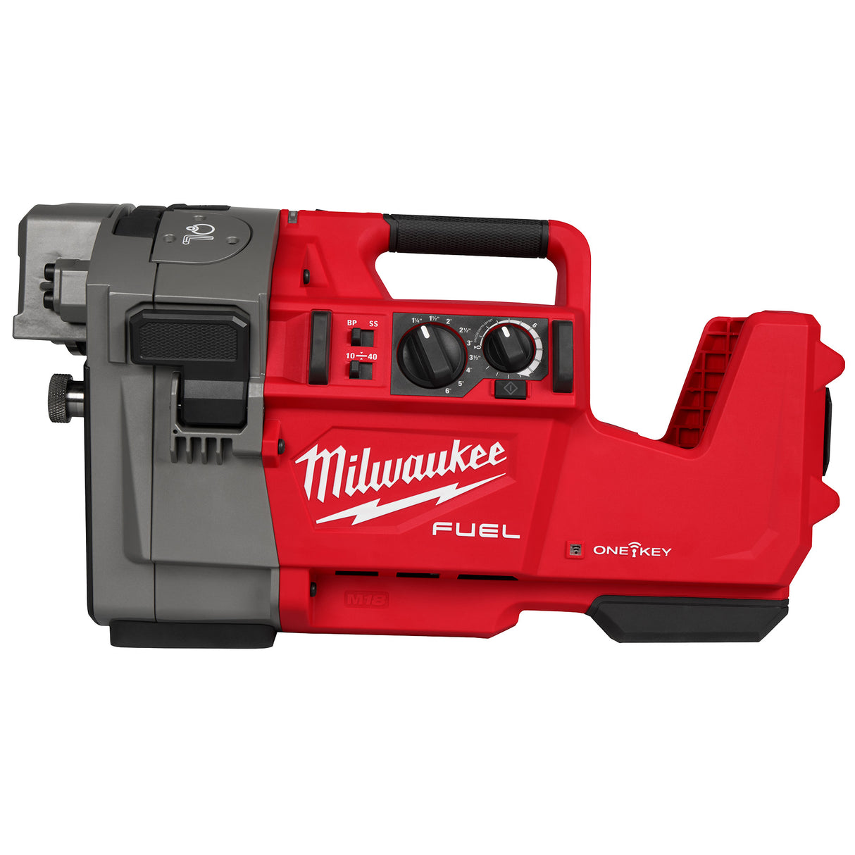 Milwaukee 2927-22 M18 FUEL™ RINGER™ Roll Groover for 1-1/4” - 4” Sch 10/40, 6” Sch 10