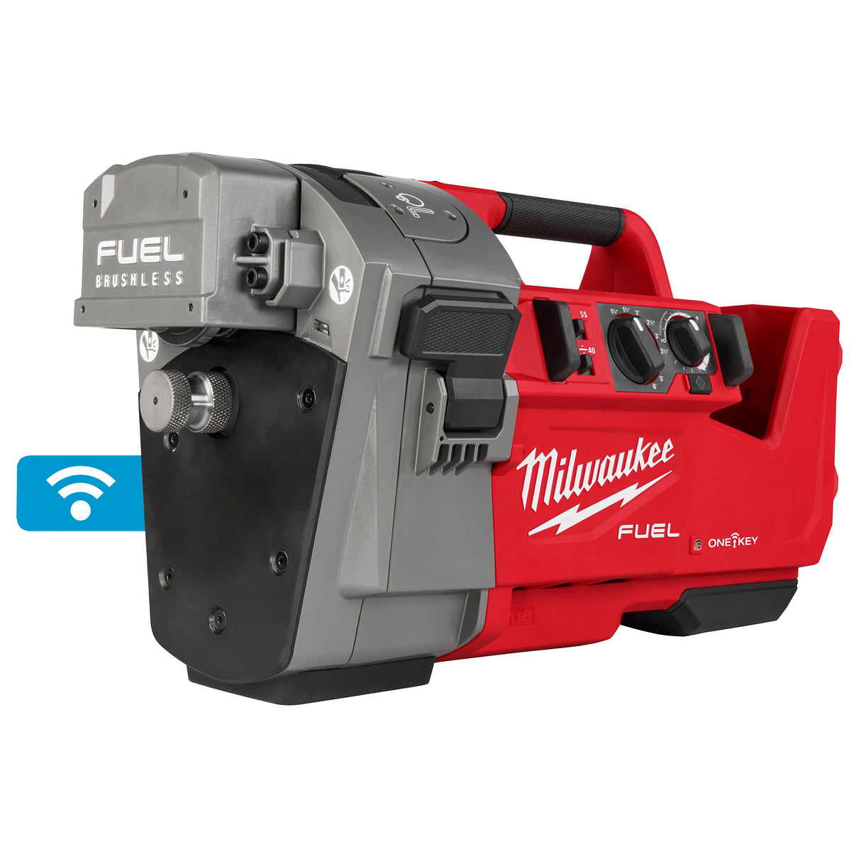 Milwaukee 2927-22 M18 FUEL™ RINGER™ Roll Groover for 1-1/4” - 4” Sch 10/40, 6” Sch 10