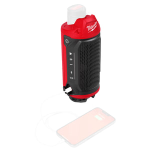 Milwaukee 2955-20 M12™ Bluetooth® Jobsite Speaker w/ PACKOUT™ Compatibility