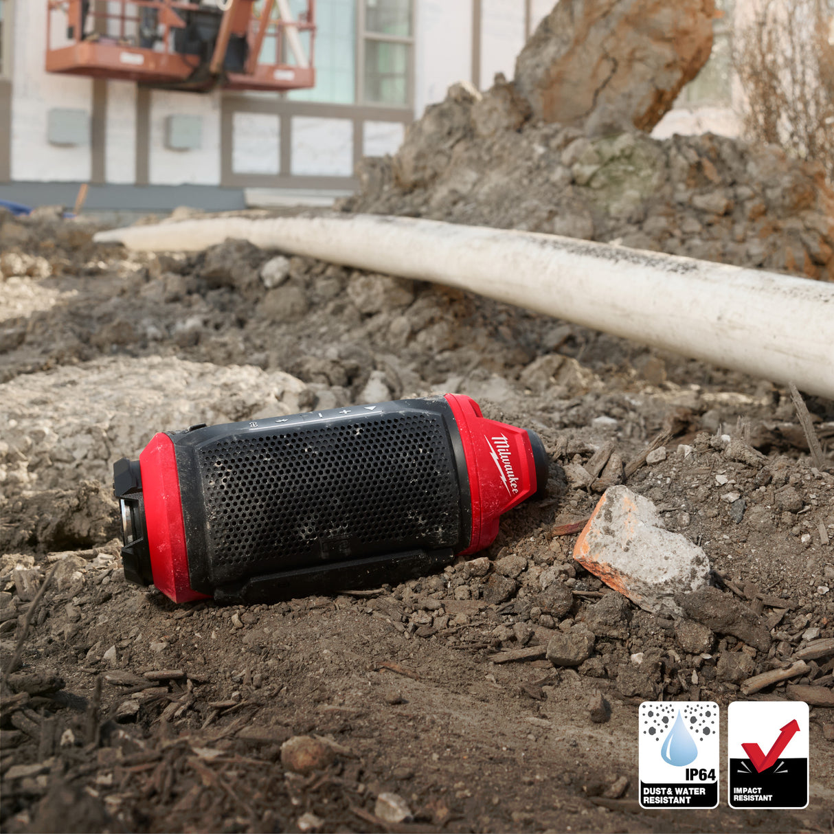 Milwaukee 2955-20 M12™ Bluetooth® Jobsite Speaker w/ PACKOUT™ Compatibility