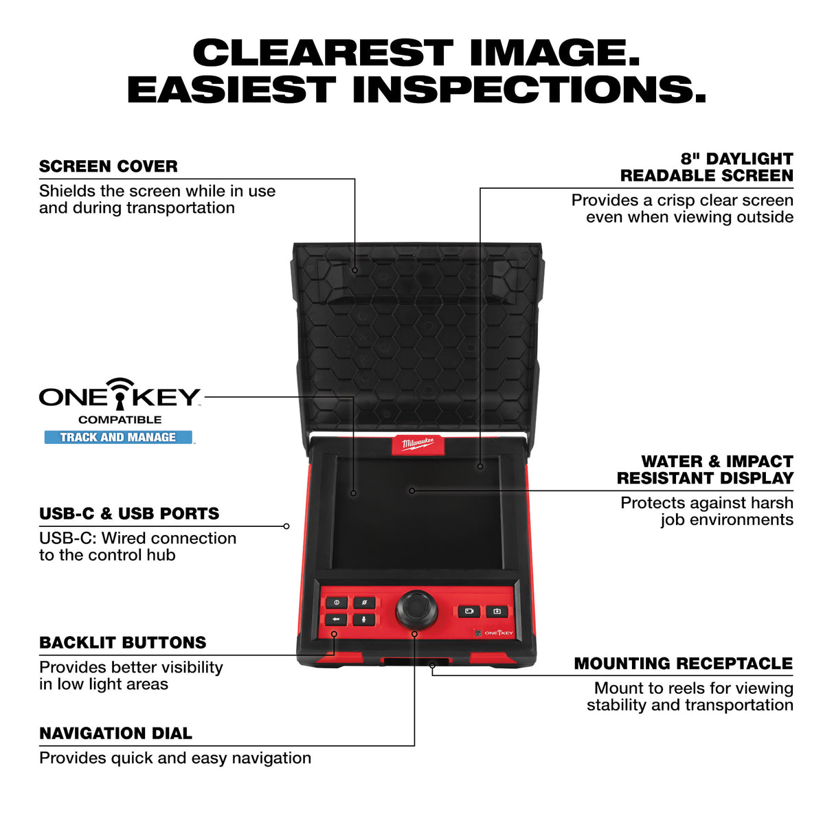 Milwaukee 2971-20 M18™ Wireless Monitor (Tool Only)