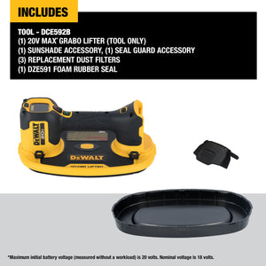 DEWALT DCE592B 20V MAX* GRABO Lifter (Tool Only)