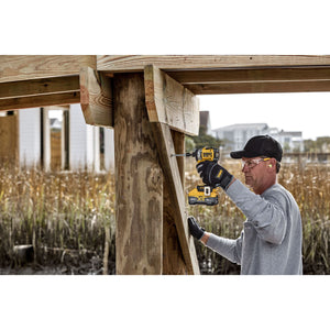 DEWALT DCF860B 20V MAX* XR® Brushless Cordless 3-Speed High Torque 1/4 in. Impact Driver (Tool Only)