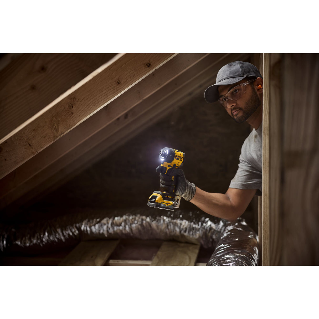 DEWALT DCF870B 20V MAX* XR® Brushless Cordless 1/4 in. Quiet Hydraulic Impact Driver (Tool Only)