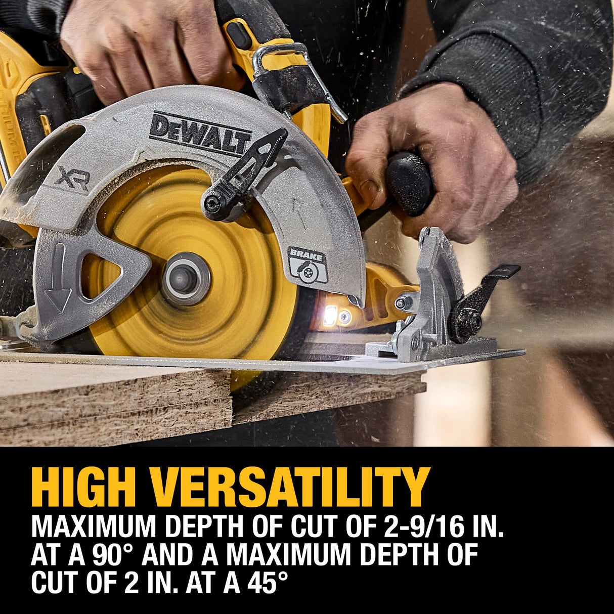 DEWALT DCS590B 20V MAX* XR® Brushless Cordless 7-1/4 in. Circular Saw (Tool Only)