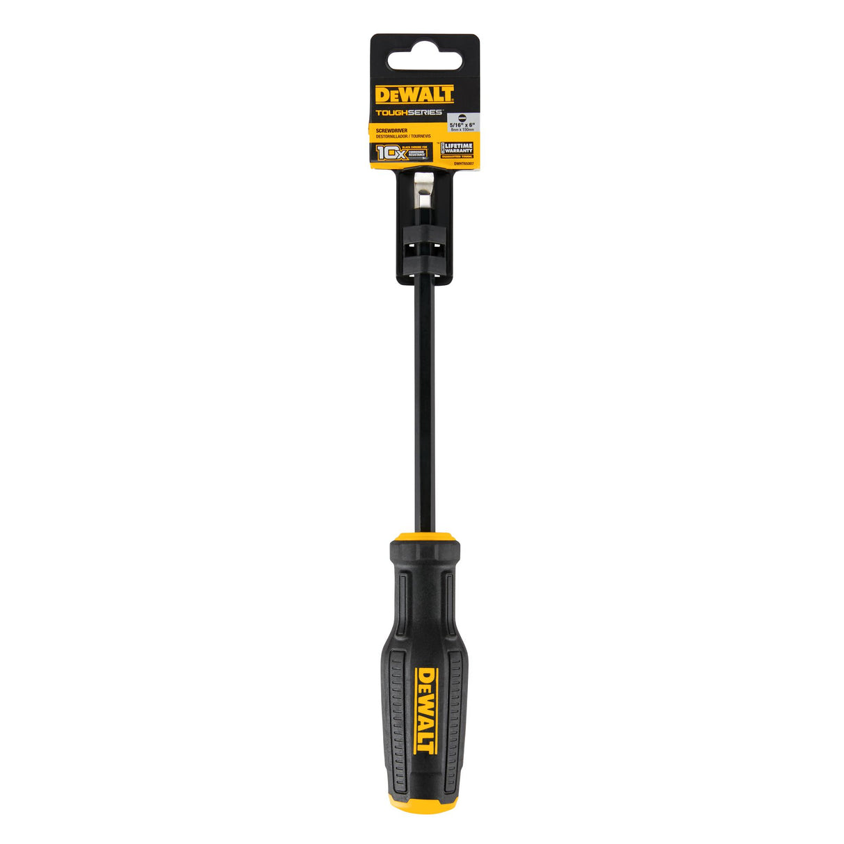 DEWALT DWHT65007 TOUGHSERIES™ Screwdriver 8mm x 150mm (5/16” x 6”)