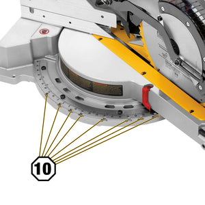 DEWALT DWS779 12 in. Double-Bevel Sliding Compound Miter Saw