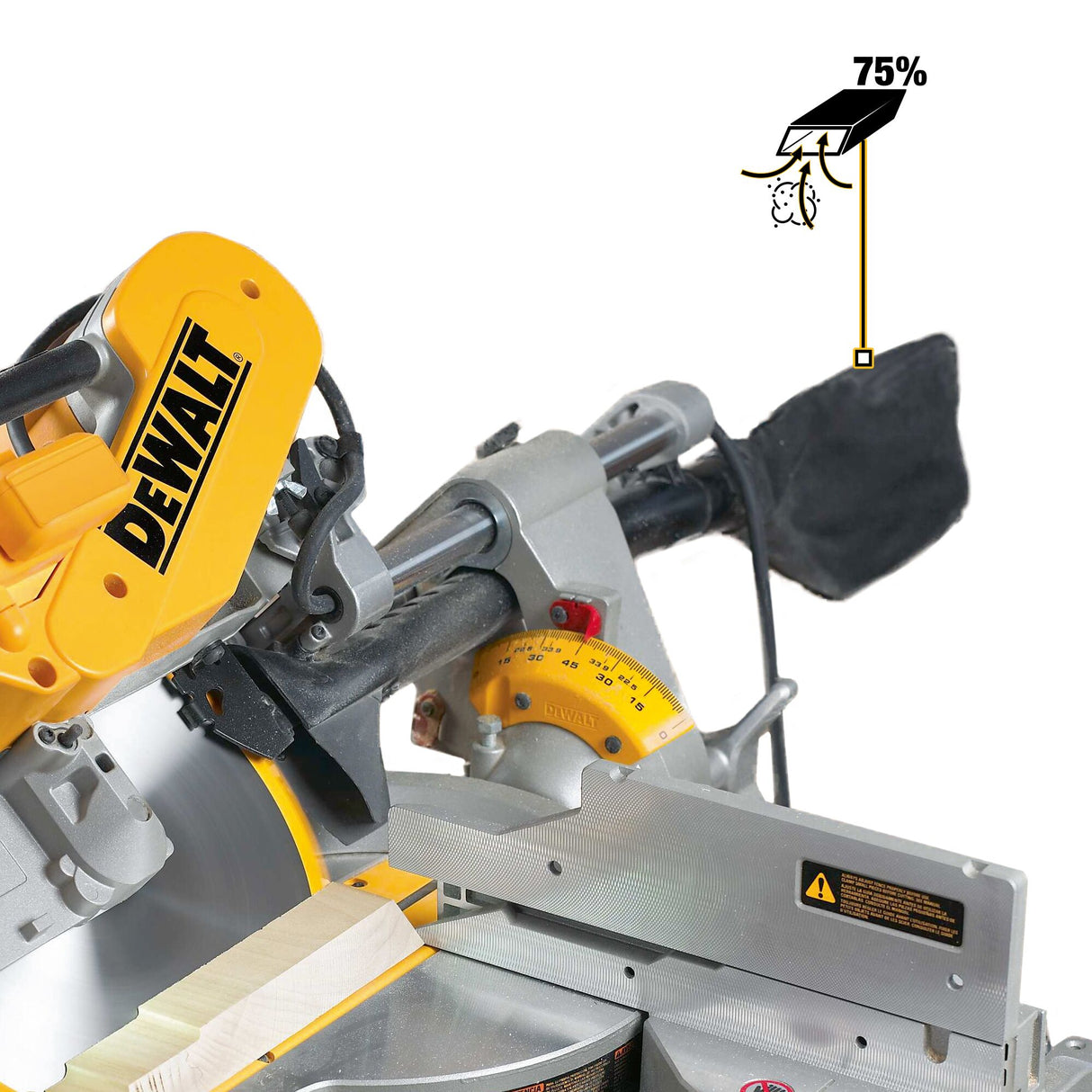 DEWALT DWS779 12 in. Double-Bevel Sliding Compound Miter Saw