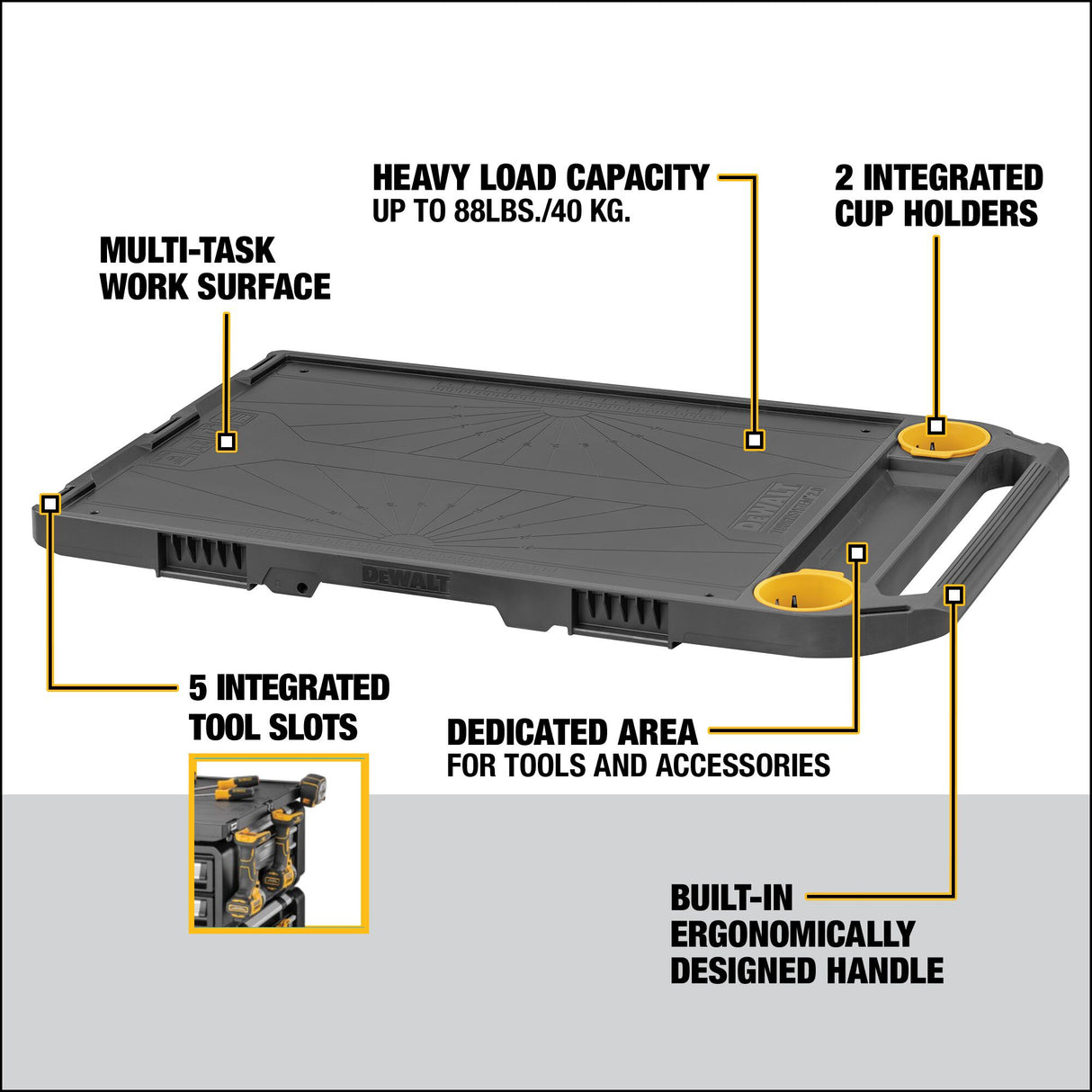 DEWALT DWST08550 TOUGHSYSTEM® 2.0 DXL™ 30 in. Worktop