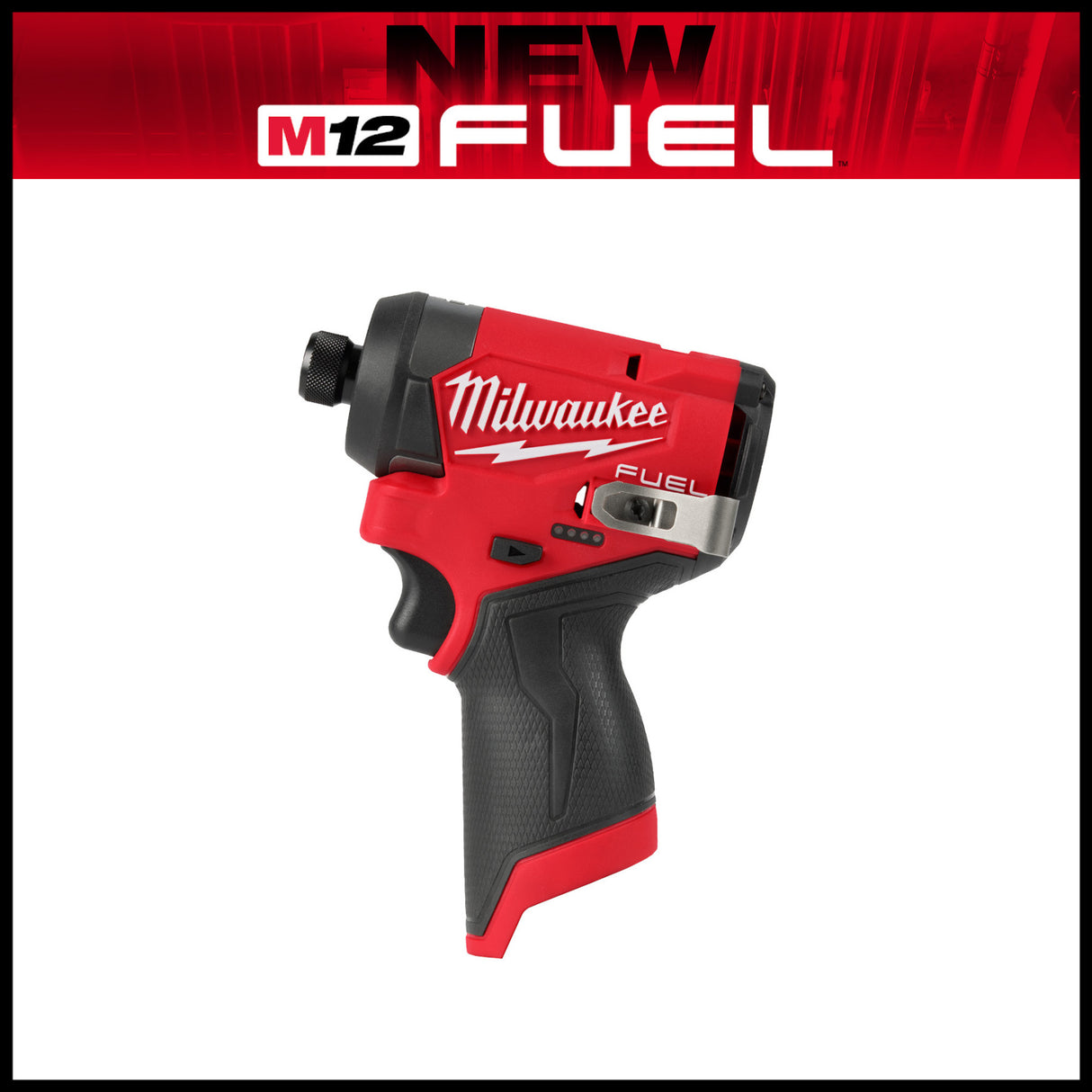 Milwaukee 3453-22 M12 FUEL™ 1/4" Hex Impact Driver Kit