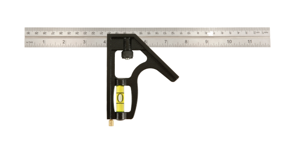 JOHNSON 400EM-S 12" Heavy Duty Inch/Metric Stainless Steel