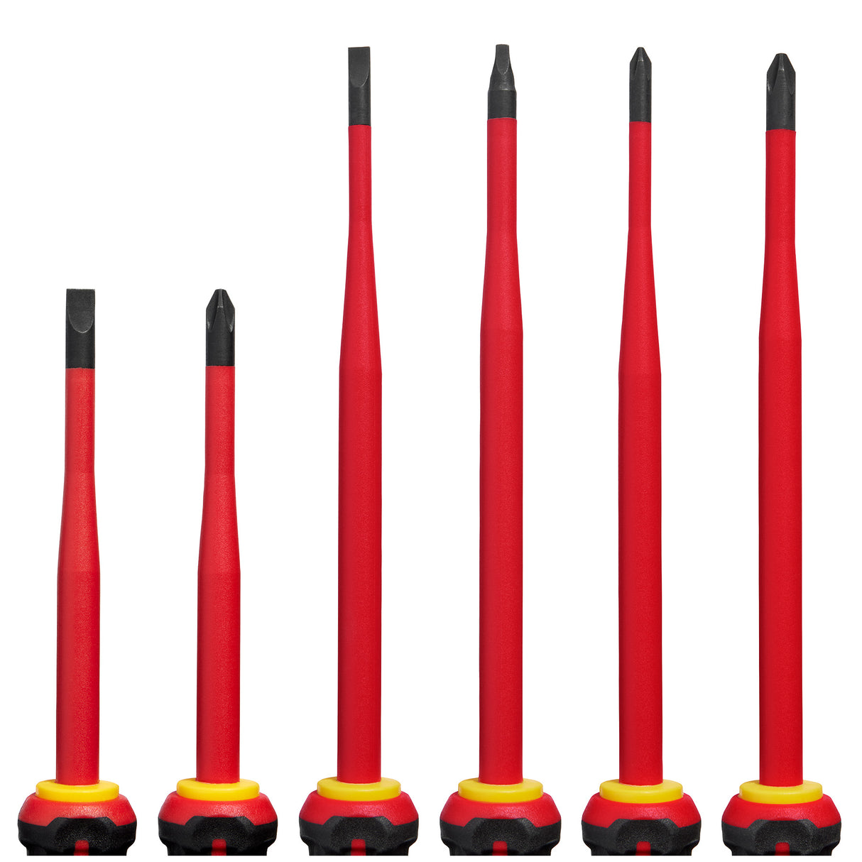 Milwaukee 48-22-2206 6pc 1000V Insulated Slim Tip Screwdriver Set