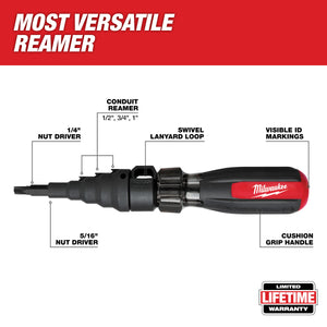 Milwaukee 22-2870 7in1 Conduit Reamer w/ ECX™ Bit