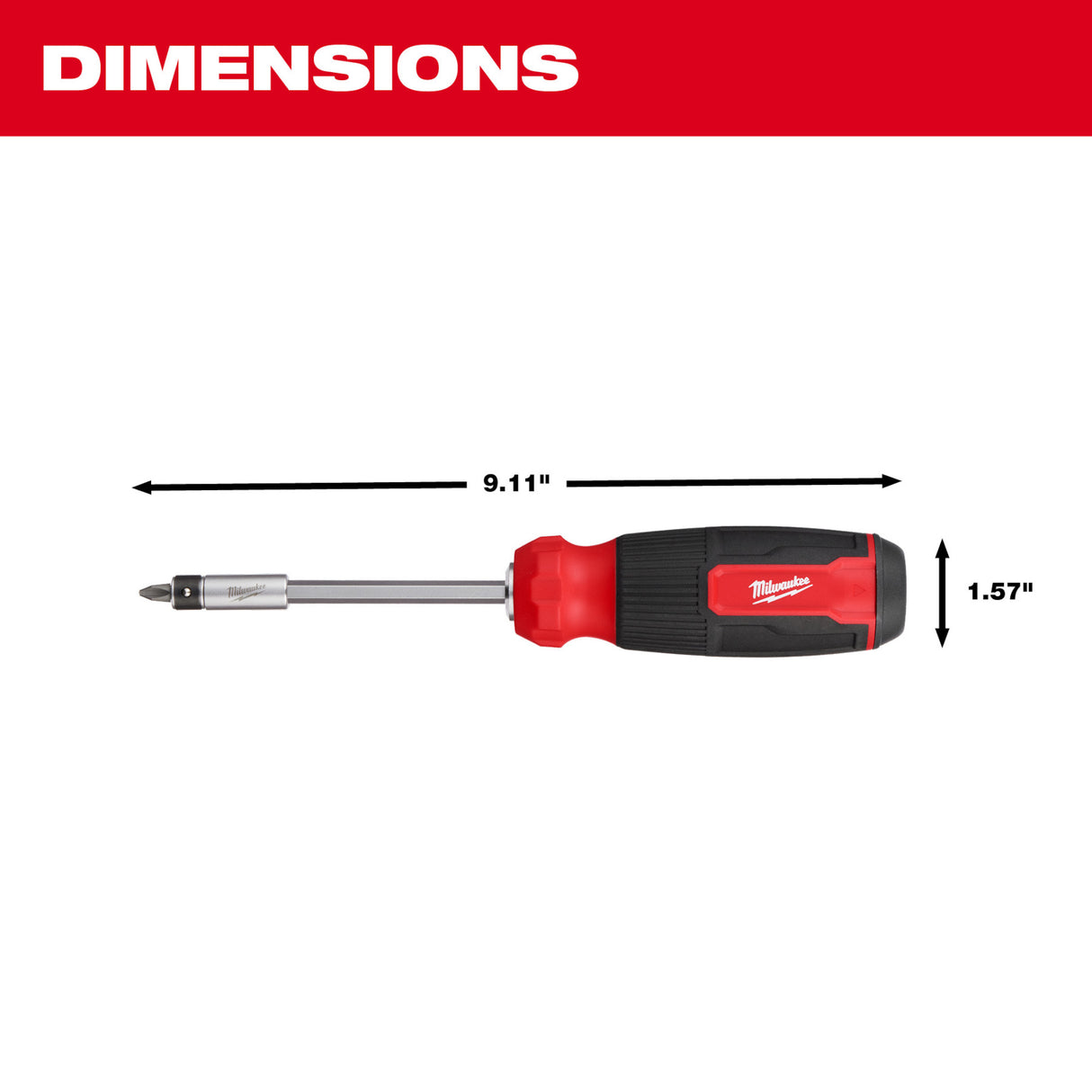 Milwaukee 48-22-2901 27-in-1 Multi-Bit Screwdriver