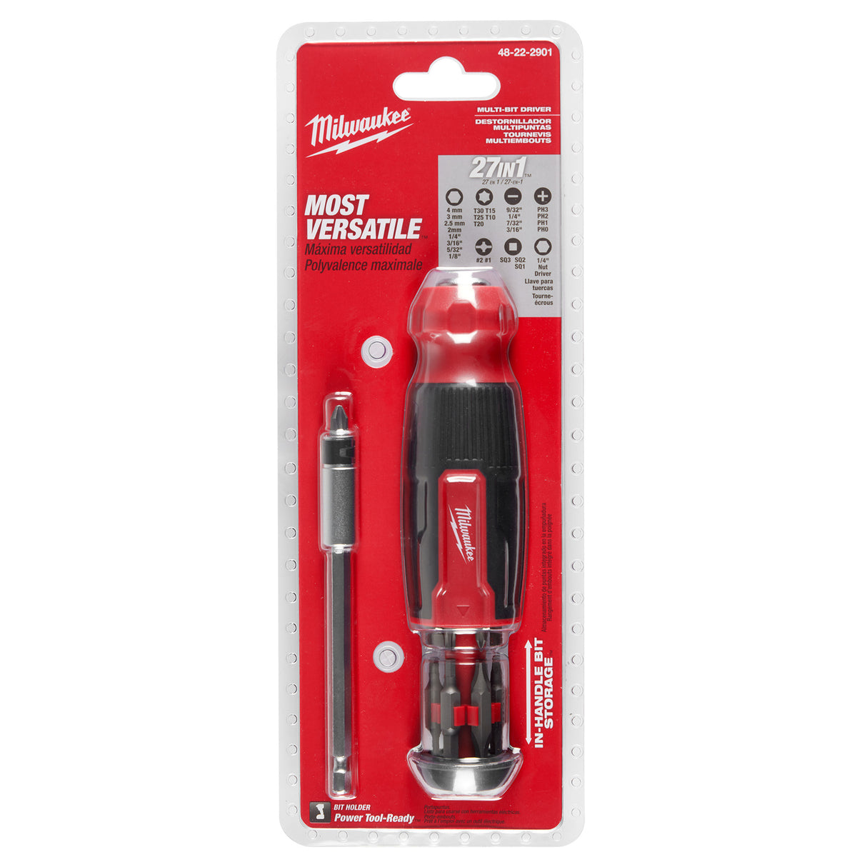 Milwaukee 48-22-2901 27-in-1 Multi-Bit Screwdriver