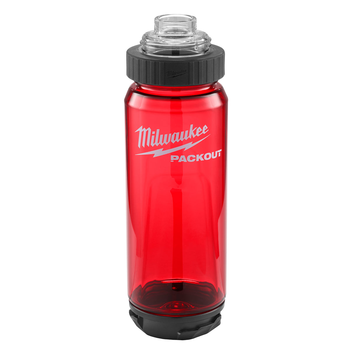 Milwaukee 48-22-8371R 25oz PACKOUT™ Bottle with Chug Lid - Red