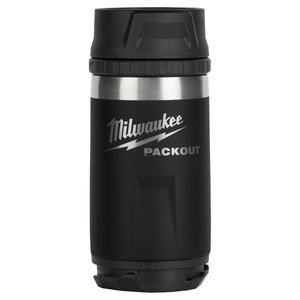 Milwaukee 48-22-8391B PACKOUT™ 12oz Insulated Bottle with Sip Lid - Black