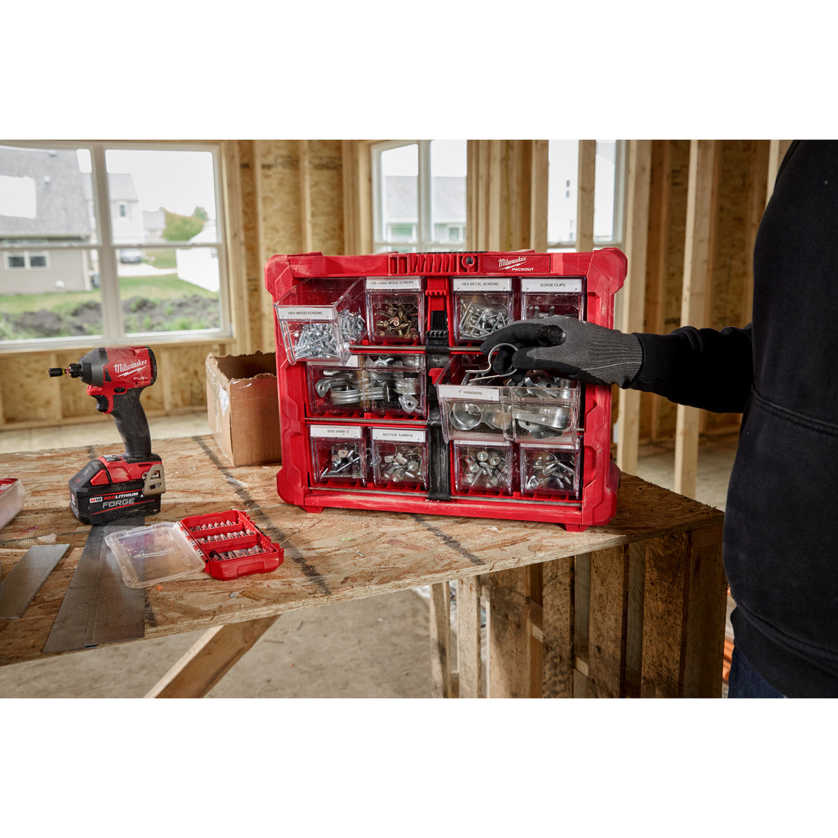 Milwaukee 48-22-8433 PACKOUT™ Tilt Bin Organizer