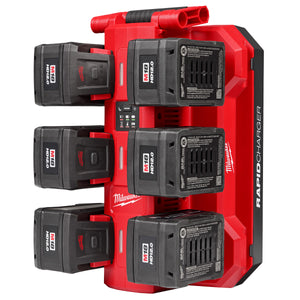 Milwaukee 48-59-1817 M18™ Six Bay Daisy Chain Rapid Charger