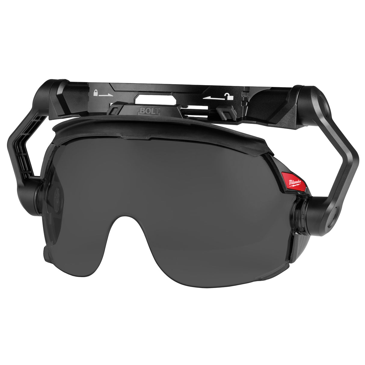 Milwaukee  BOLT™ Gasketed Eye Visor - Dual Coat Lens (Compatible with Milwaukee® BOLT™ Safety Helmets & BOLT™ Hard Hats)