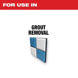 Milwaukee 49-25-2251 OPEN-LOK™ DIAMOND MAX™ Diamond Grit Grout Removal Multi-Tool Plunge Blade