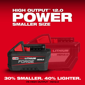 Milwaukee 48-59-1866 M18™ Dual Bay Super Charger Starter Kit with 2 XC 6.0 FORGE™ Batteries