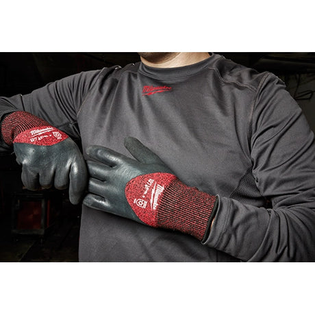 Milwaukee Cut Level 3 Winter Insulated Gloves - 12PK