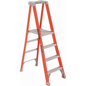 Louisville Fiberglass Platform Ladder