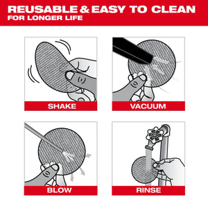 Milwaukee 3” Mesh Sanding Discs with POWERGRID™ Tear Resistant Mesh