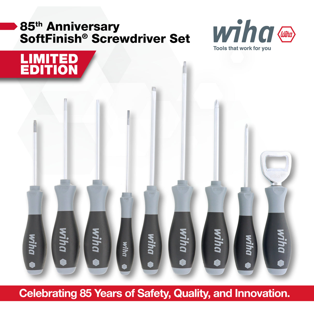 WIHA 85850 8.5 Piece Limited Edition Screwdriver Set