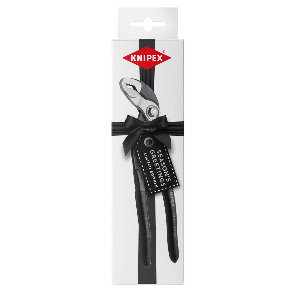 KNIPEX 87 99 180 S01 2024 Holiday Bi-Color Cobra Water Pump Pliers